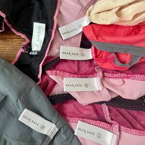 Lot of 6 Dear Kate Panties - 5 Medium + 1 Large Underwear Undies